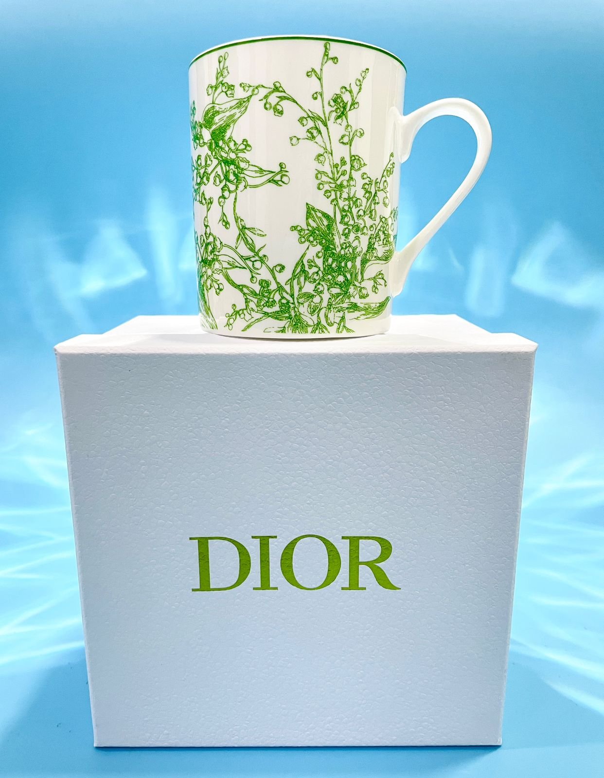 single mug green or blue - Image 2 of 3